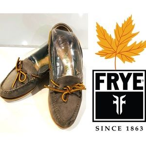 FRYE Quincy Tie Leather Loafer